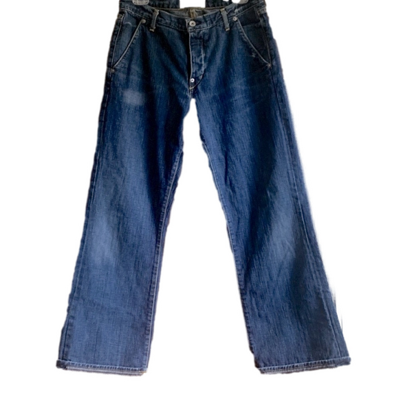 PAPER DENIM & CLOTH FLARE BOOT CUT JEANS SIZE 28 8  MADE IN USA - Picture 5 of 11